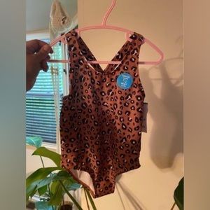 NWT Carters leopard bathing suit